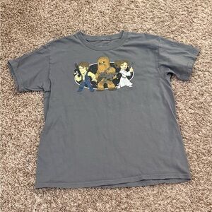 ADD ON $7 Star Wars Kids Graphic Tee - Gray